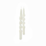 Velas Torcha ivory 25cm set x2